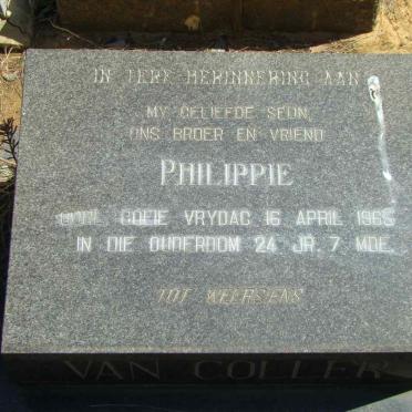 COLLER Philippie, van -1965