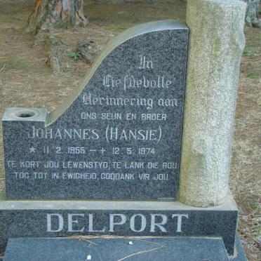DELPORT Johannes 1955-1974