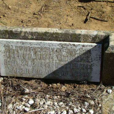 GERICKE Cornelius A. 1943-1944