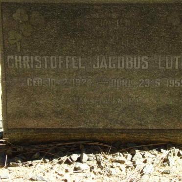 LUTHER Christoffel Jacobus 1924-1959