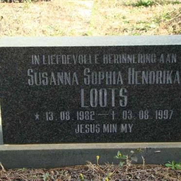 LOOTS Susanna Sophia Hendrika 1982-1997