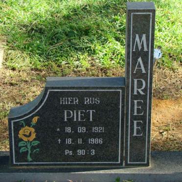 MAREE Piet 1922-1986