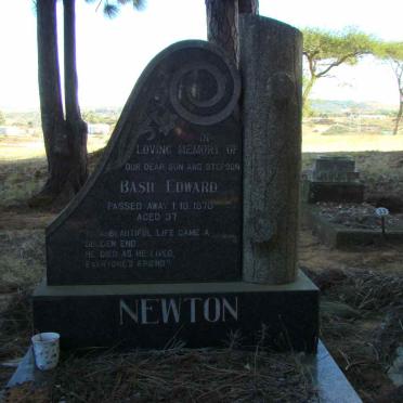NEWTON Basil Edward -1970