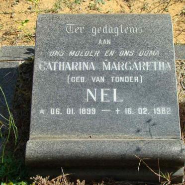 NEL Catharina Margaretha nee VAN TONDER 1899-1982