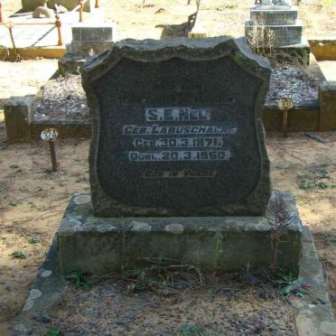 NEL S.E. nee LABUSCHAGNE 1871-1950