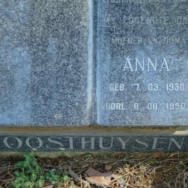 OOSTHUYSEN Anna 1930-1990