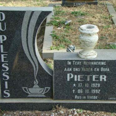 PLESSIS Pieter, du 1929-1992