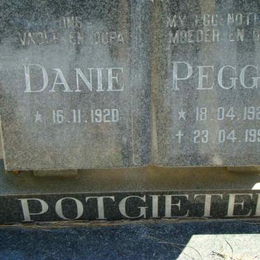 POTGIETER Danie 1920- &amp; Peggy 1924-1994
