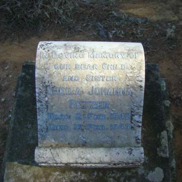 PETZER Sheila Johanna 1942-1943