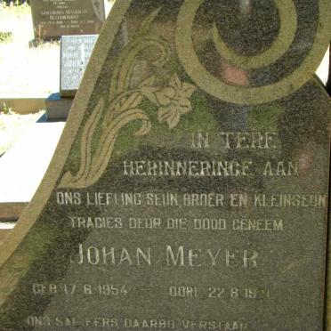 POTGIETER Johan Meyer 1954-1971 
