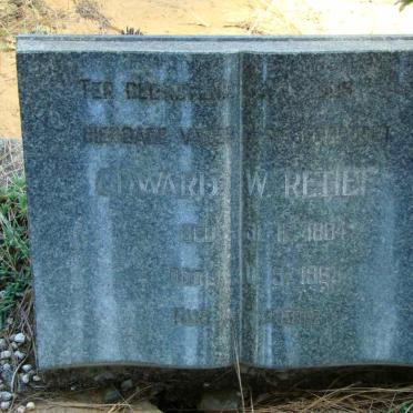 RETIEF Edward W. 1884-1963