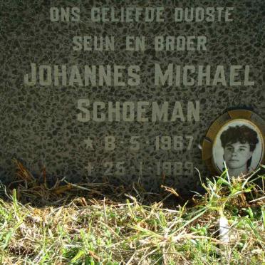 SCHOEMAN Johannes Michael 1967-1989