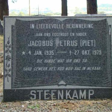 STEENKAMP Jacobus Petrus 1935-1979
