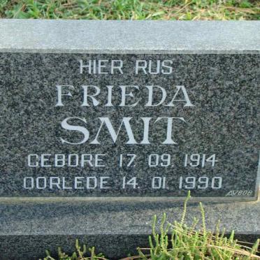 SMIT Frieda 1914-1990