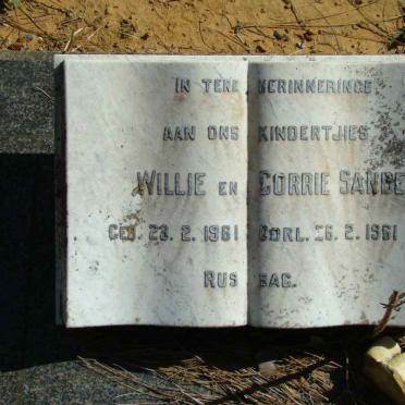 SANDER Willie -1961 :: SANDER Corrie -1961