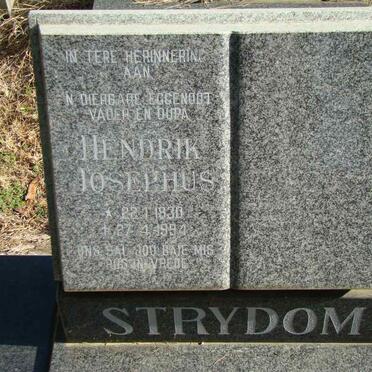 STRYDOM Hendrik Josephus 1930-1994