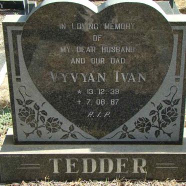TEDDER Vyvyan Ivan 1939-1987