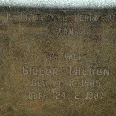 THERON Gideon 1905-1997
