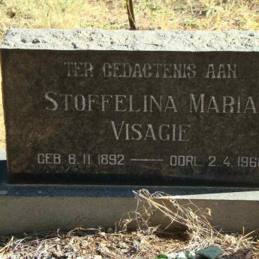 VISAGIE Stoffelina Maria 1892-1968
