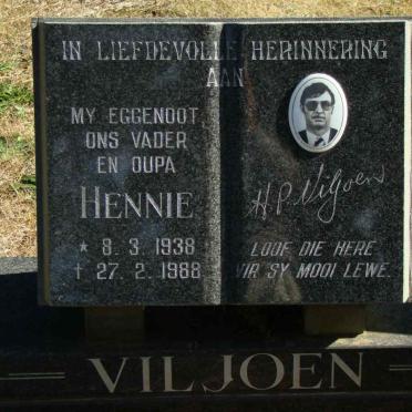 VILJOEN H.P. 1938-1988