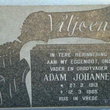 VILJOEN Adam Johannes 1913-1985