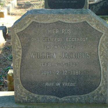 WENTZEL Willem Jacobus 1900-1961