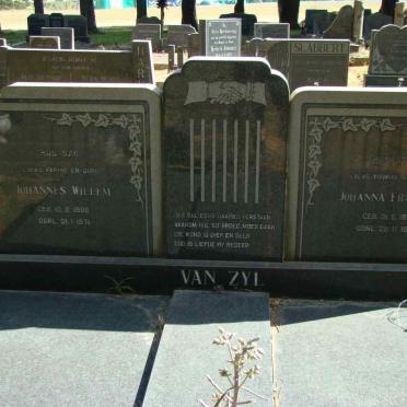 ZYL Johannes Willem, van 1906-1971 &amp; Johanna Francina 1916-1970