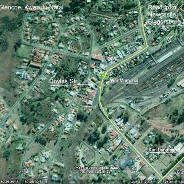 3. MOTHS War Memorial on Google Earth