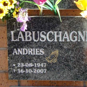 LABUSCHAGNE Andries 1947-2007