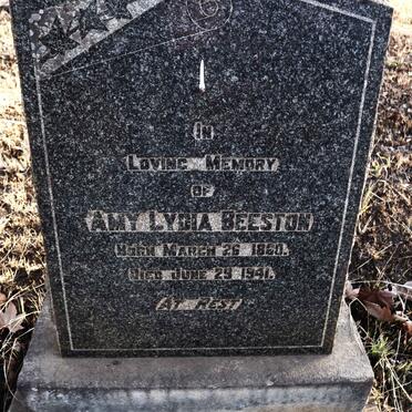 BEESTON Amy Lydia 1860-1941