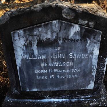 NEWMARCH William John Sawden 1861-1944