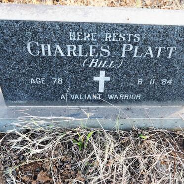 PLATT Charles -1984