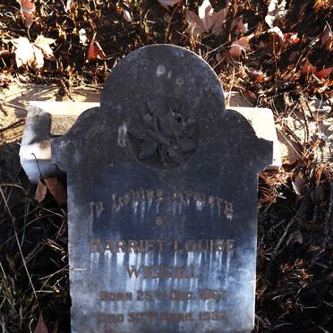 WIGGILL Harriet Louise 1867-1932