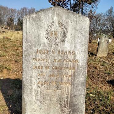 ADAMS John C. -1879