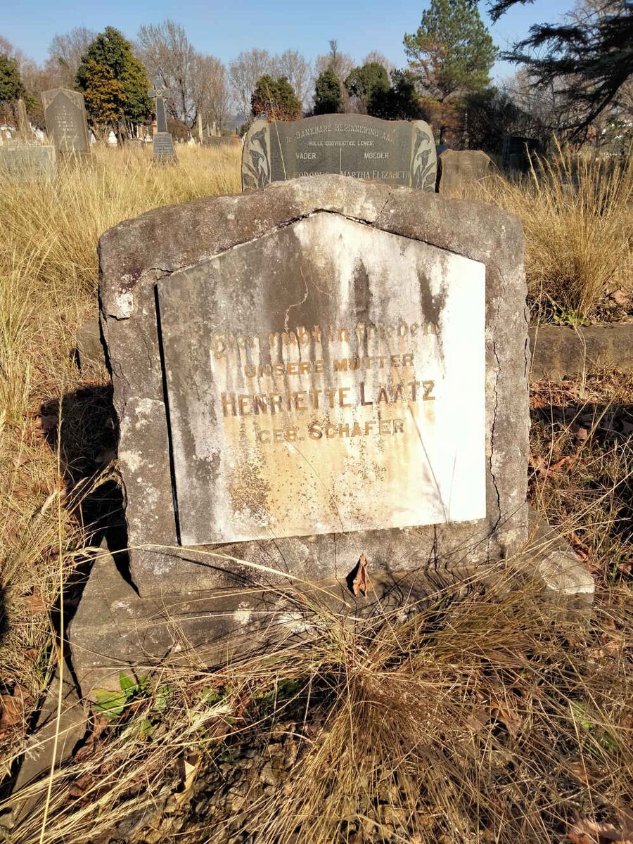 LAATZ Henriette nee SCHAFER