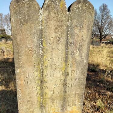 WARD Josiah -1870