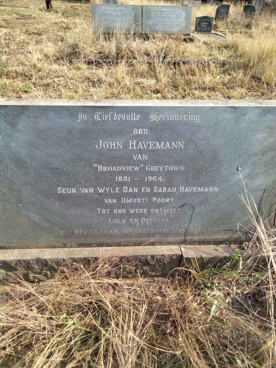 HAVEMANN John 1881-1964
