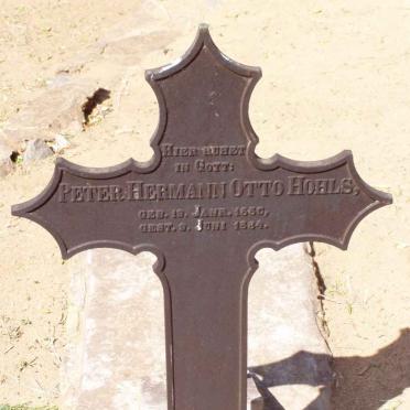 Kwazulu-Natal, HERMANNSBURG, Peter-Paul Kirche old cemetery
