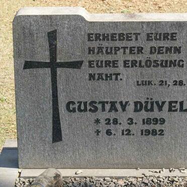 DUVEL Gustav 1899-1982