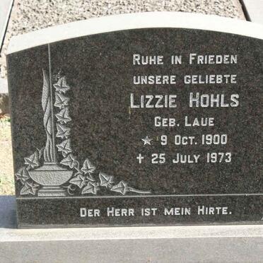HOHLS Lizzie nee LAUE 1900-1973