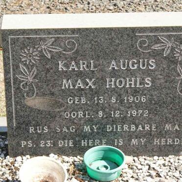 HOHLS Karl Augus Max 1906-1972