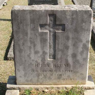 KRUSE Jutta nee DEUSNER 1942-1962