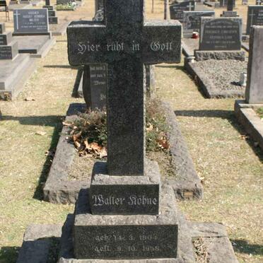 KOHNE Walter 1901-1958