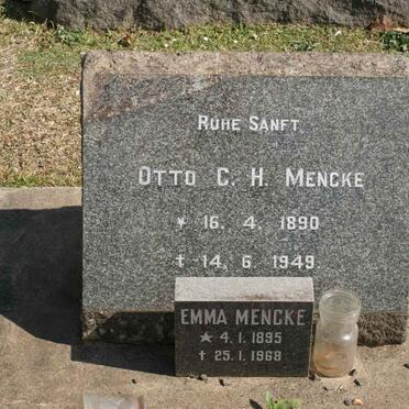 MENCKE Otto C.H. 1890-1949 &amp; Emma 1895-1968