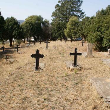 Kwazulu-Natal, HERMANNSBURG, Peter-Paul Kirche old cemetery