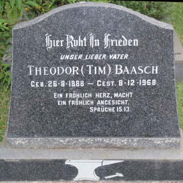 BAASCH Theodor 1888-1968