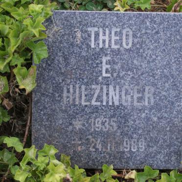 HILZINGER Theo. E. 1935-1989