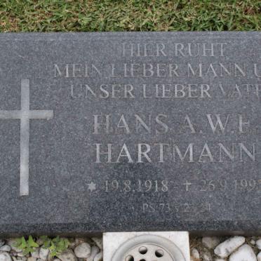 HARTMANN Hans A.W.F. 1918-1997