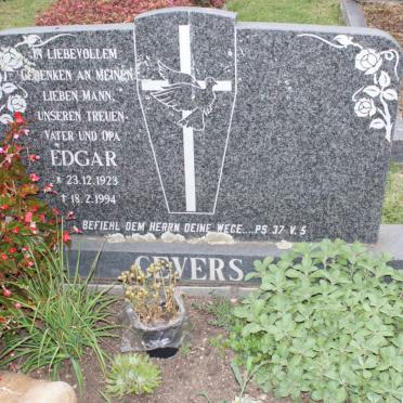 GEVERS Edgar 1923-1994 &amp; Adelheid DEDEKIND 19??-2009
