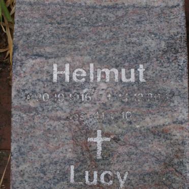 DEDEKIND Helmut 1916-2007 &amp; Lucy 1917-2008
